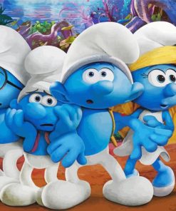 Smurfs Diamond Paintings