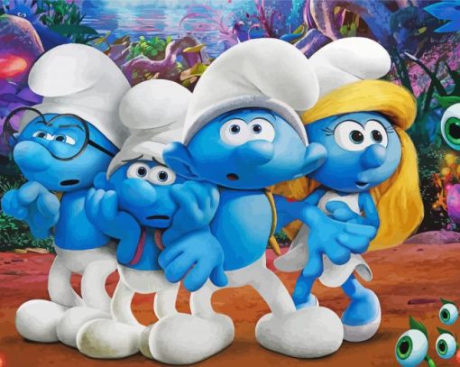 Smurfs Diamond Paintings