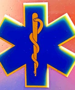 Star Of Life Logo Diamond Paintings