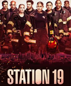 Station 19 Serie Poster Diamond Paintings