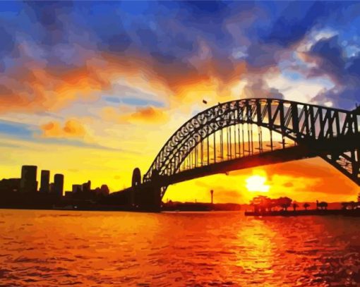 Sydney Harbor Bridge Diamond Paintings