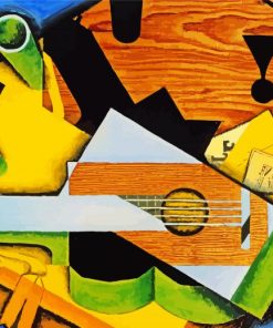 Still Life With Guitar Diamond Paintings