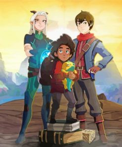 The Dragon Prince Animated Serie Diamond Paintings