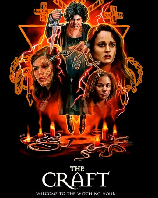 The Craft Movie Poster Diamond Paintings