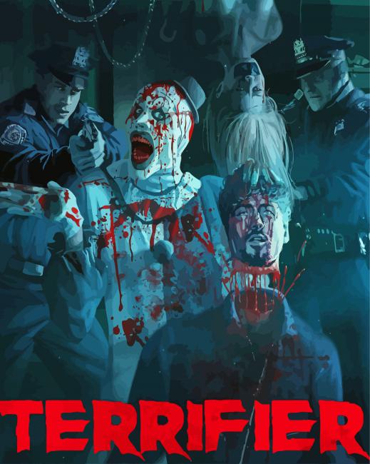 The Terrifier Movie Poster Diamond Paintings