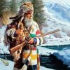 Trapper Mountain Man Diamond Paintings