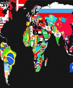 World Flags Diamond Paintings