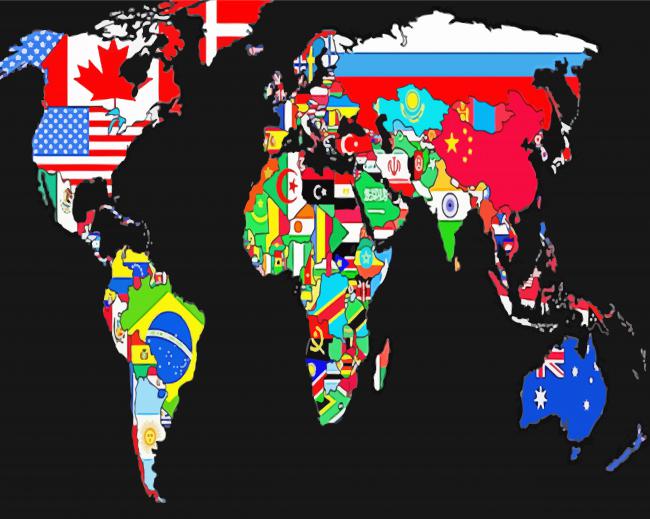 World Flags Diamond Paintings