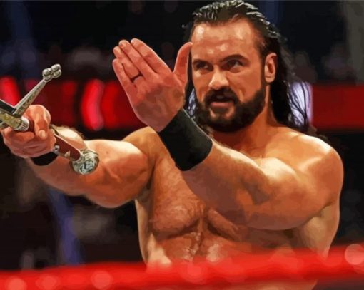 WWE Wrestler Drew McIntyre Diamond Paintings