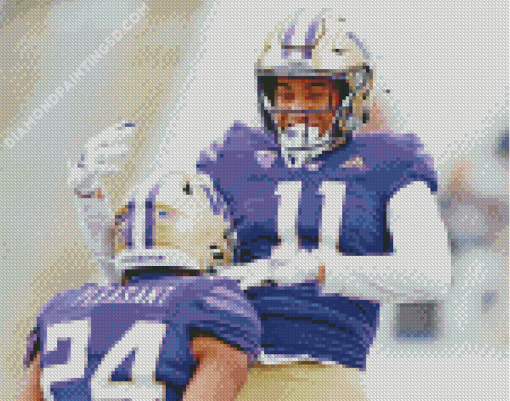 Washington Huskies Players Diamond Paintings