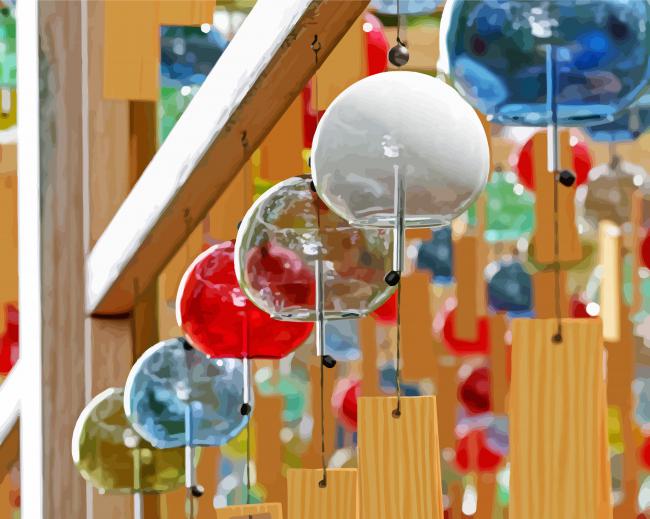 Wind Chimes Diamond Paintings