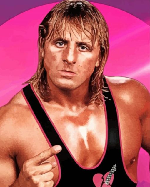 WWE Owen Hart Wrestler Diamond Paintings