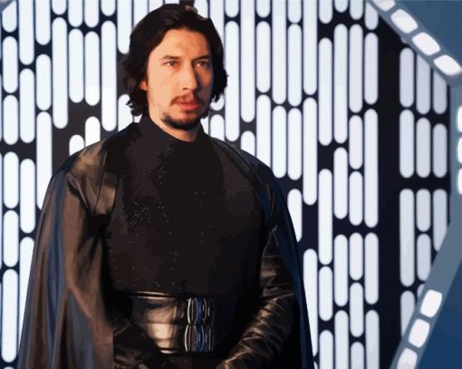 Adam Driver Kylo Diamond Paintings