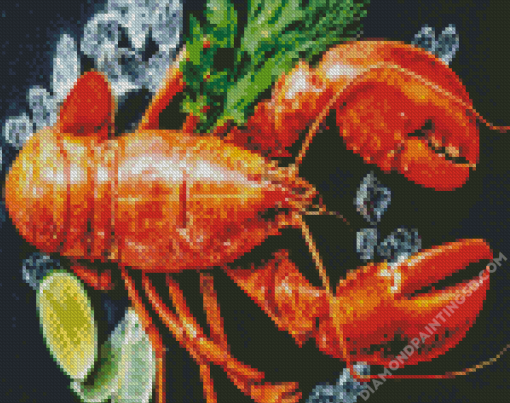 Aesthetic Lobster Diamond Paintings