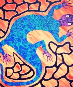 Aesthetic Aboriginal Goanna Diamond Paintings