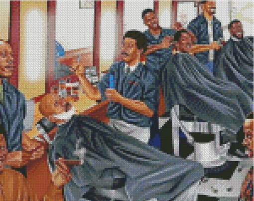 Aesthetic Barbers Shop Diamond Paintings