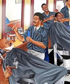 Aesthetic Barbers Shop Diamond Paintings