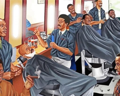 Aesthetic Barbers Shop Diamond Paintings