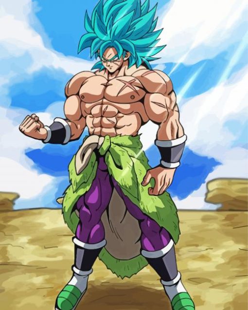 Aesthetic Broly Diamond Paintings