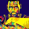 Aesthetic Lebron James Diamond Paintings