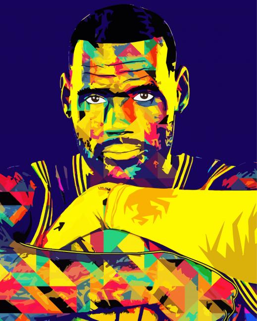 Aesthetic Lebron James Diamond Paintings