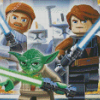 Aesthetic Lego Star Wars Game Diamond Paintings