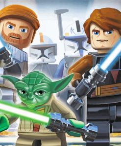 Aesthetic Lego Star Wars Game Diamond Paintings