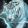 Aesthetic Lightning Tiger Diamond Paintings