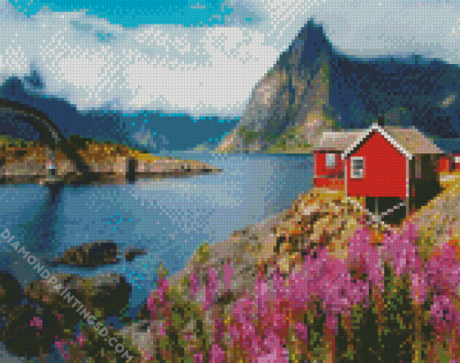 Aesthetic Lofoten Norway Diamond Paintings