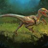 Aesthetic Velociraptor Diamond Paintings