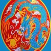 Aesthetic Circular Dragon Diamond Paintings