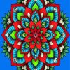 Aesthetic Floral Mandala Diamond Paintings