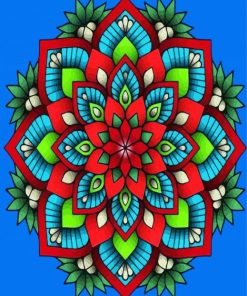 Aesthetic Floral Mandala Diamond Paintings