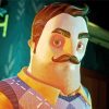 Aesthetic Hello Neighbor Character Diamond Paintings