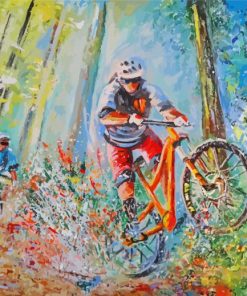 Aesthetic Mountain Bike Diamond Paintings