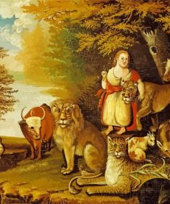 Aesthetic Peaceable Kingdom Diamond Paintings