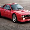 Aesthetic Red Lancia Diamond Paintings