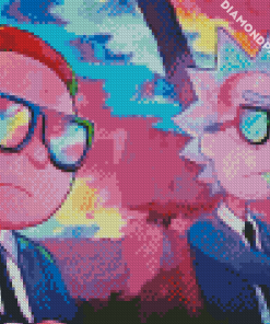 Aesthetic Rick And Morty Diamond Paintings