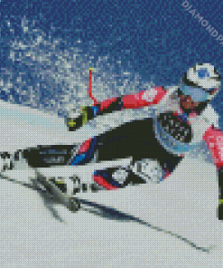 Aesthetic Skiing Diamond Paintings