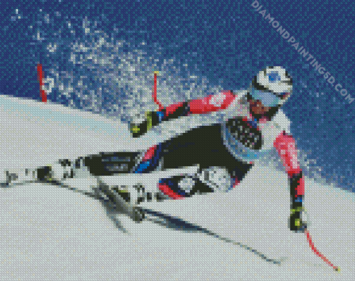 Aesthetic Skiing Diamond Paintings