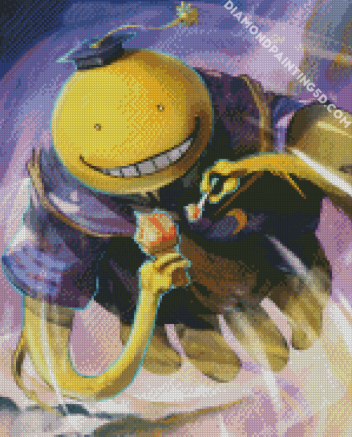 Aesthetic Koro Sensei Anime Diamond Paintings