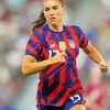 American Soccer Player Alex Morgan Diamond Paintings