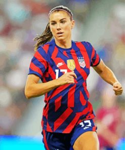 American Soccer Player Alex Morgan Diamond Paintings