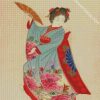 Ancient Japan Woman Diamond Paintings