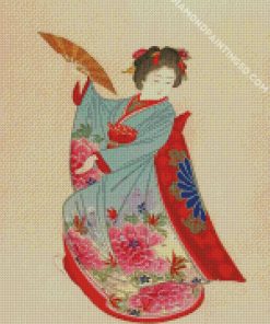 Ancient Japan Woman Diamond Paintings