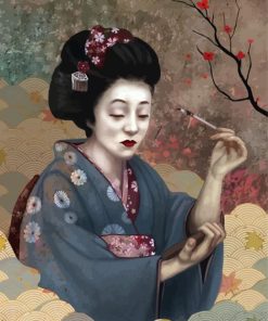 Asian Lady Diamond Paintings