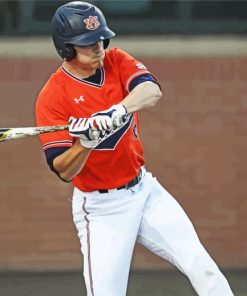 Auburn Tigers Baseball Diamond Paintings