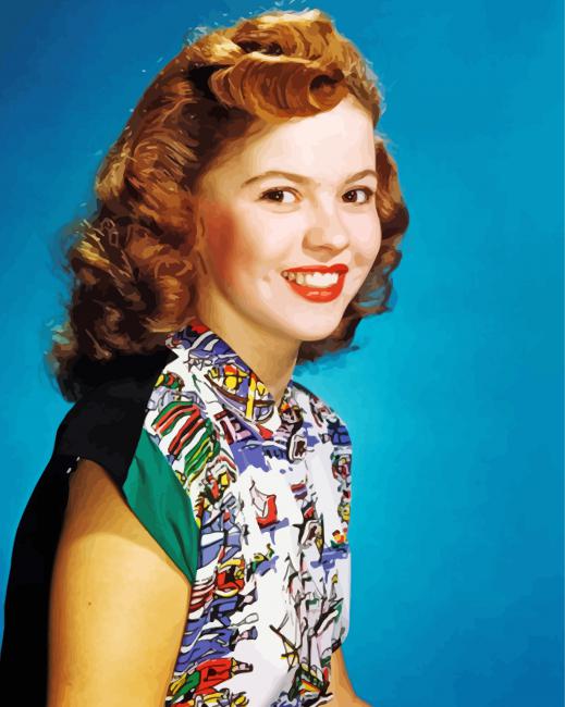 Beautiful Shirley Temple Diamond Paintings