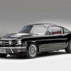 Black 64 Ford Mustang Car Diamond Paintings