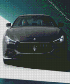 Black Maserati Diamond Paintings